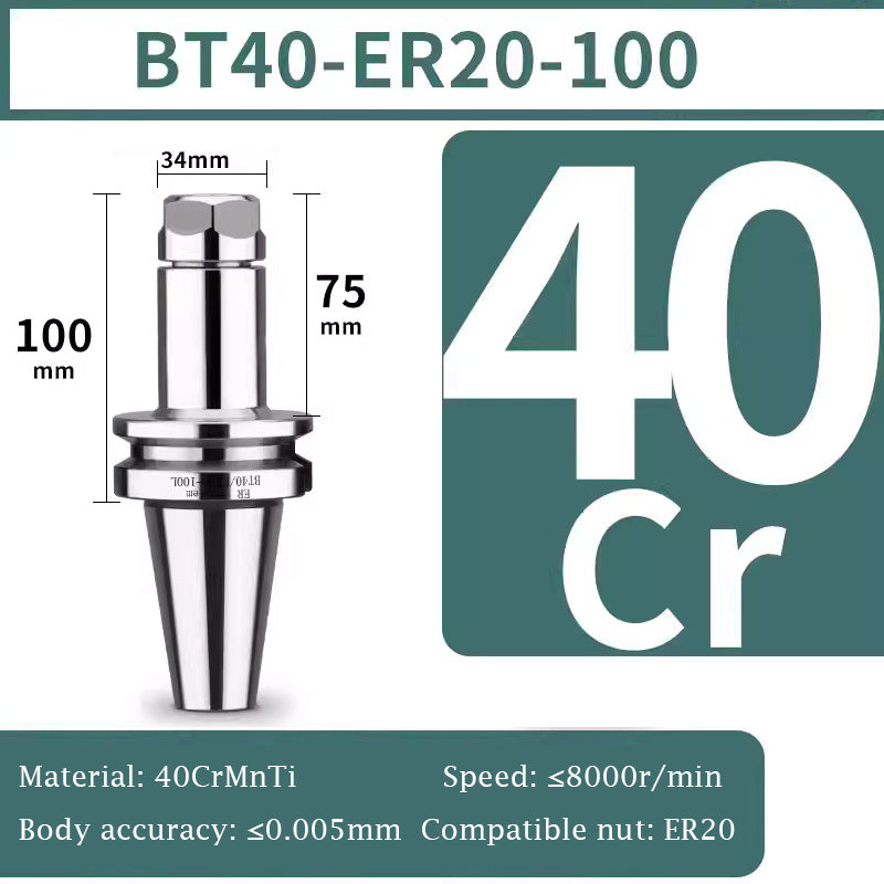 BT40 BT30 High Precision CNC Tool Holder for CNC Machining Centers Tool Holders