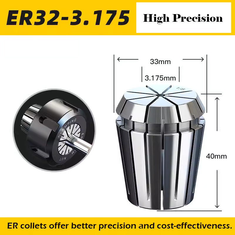 ER32 High Precision Spring Collet CNC Fixture