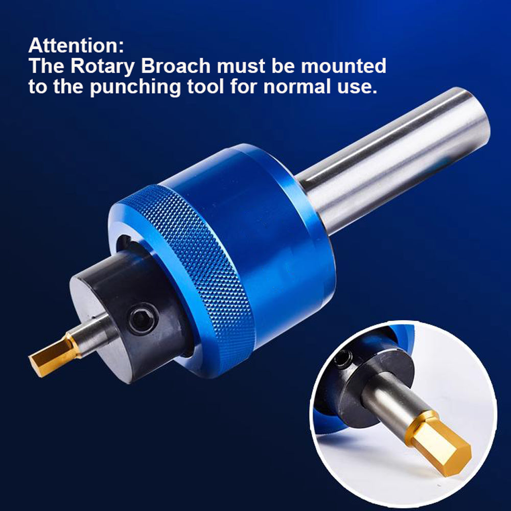 Broaching Tool Racking Rotary Broach Wobble Broach Tool Holder Hex Rotary Broach Punch – RHKINGS